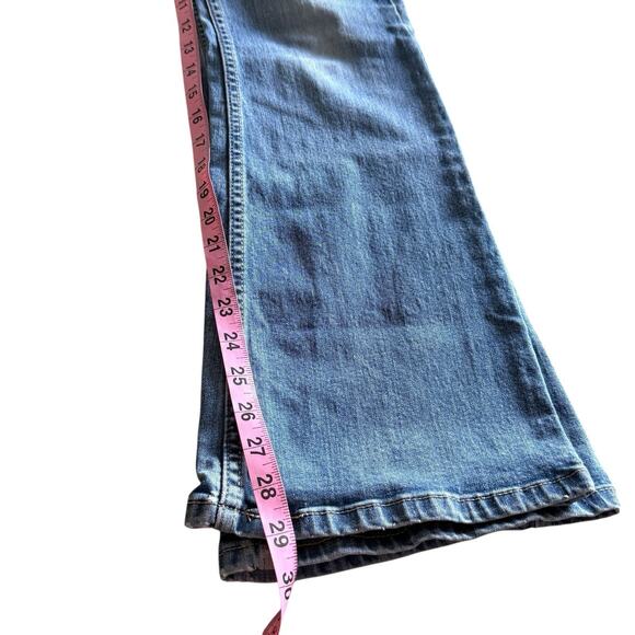 Levi’s 517 Superlow Bootcut Jeans Medium Wash Low Rise Y2K Denim Women’s 28 - Picture 12 of 14